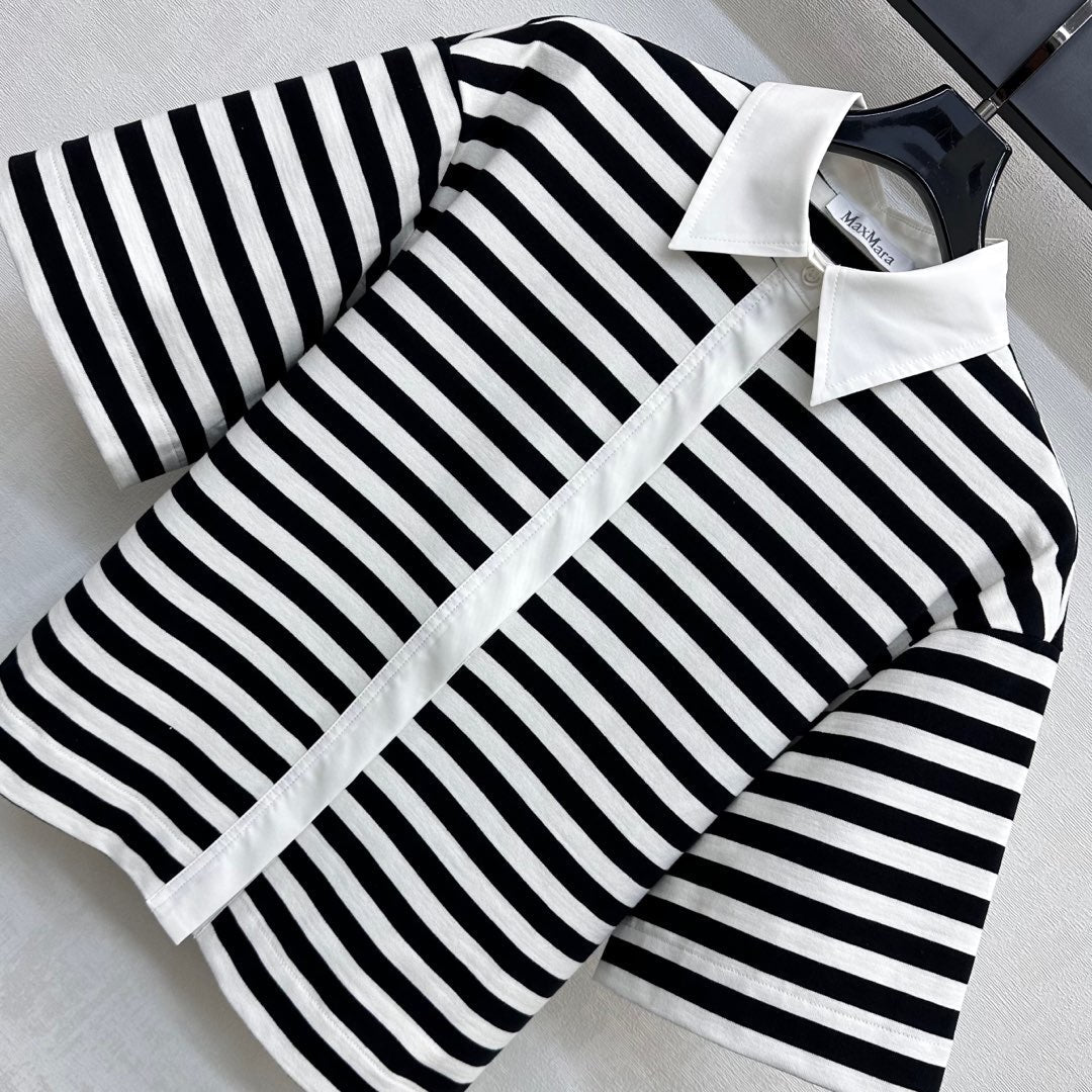MAXMA 25S STRIPED SHIRT IN COTTON 264534