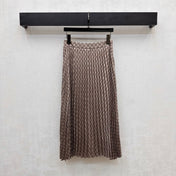 GUCCI 25S PLEATED DRESS IN TWILL FABRIC YB 264500