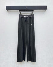 DIOR 25S WIDE-LEG DRAWSTRING PANTS STYLE 018