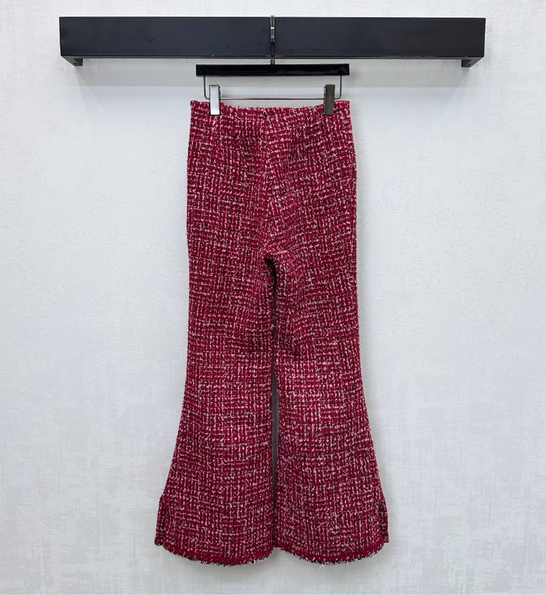CHANEL 25S HIGH-WAISTED DRESS TROUSERS 309