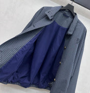 MIUMIU 26S COLLAR PLAID JACKET 893