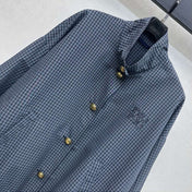 MIUMIU 26S COLLAR PLAID JACKET 893