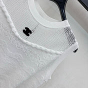 CHANEL 26S SLEEVELESS SWEATER STYLE 1063