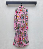 GUCCI 26S LONG PRINTED DRESS 300