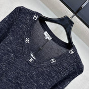 CHANEL 26S LONG-SLEEVE KNIT TOP 1381