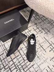 CLASSIC SNEAKERS IN BLACK SHEEPSKIN