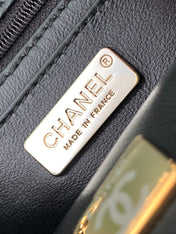 CHANEL 26S CLASSIC FLAP BAG 20 IN MULTICOLOR SEQUINS STYLE 7