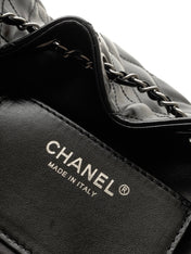 CHANEL 26S HOBO BAG 22 IN BLACK CALFSKIN