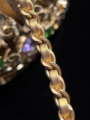 CHANEL 26S MINI SPHERICAL BAG IN MULTICOLOR CRYSTAL-EMBELLISHED