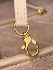 CHANEL 26S BOWLING BAG 29 IN MINT GREEN CALFSKIN