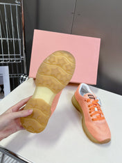 BASIC SNEAKERS IN LIGHT ORANGE MESH