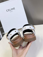 MINO SANDAL IN WHITE CALFSKIN