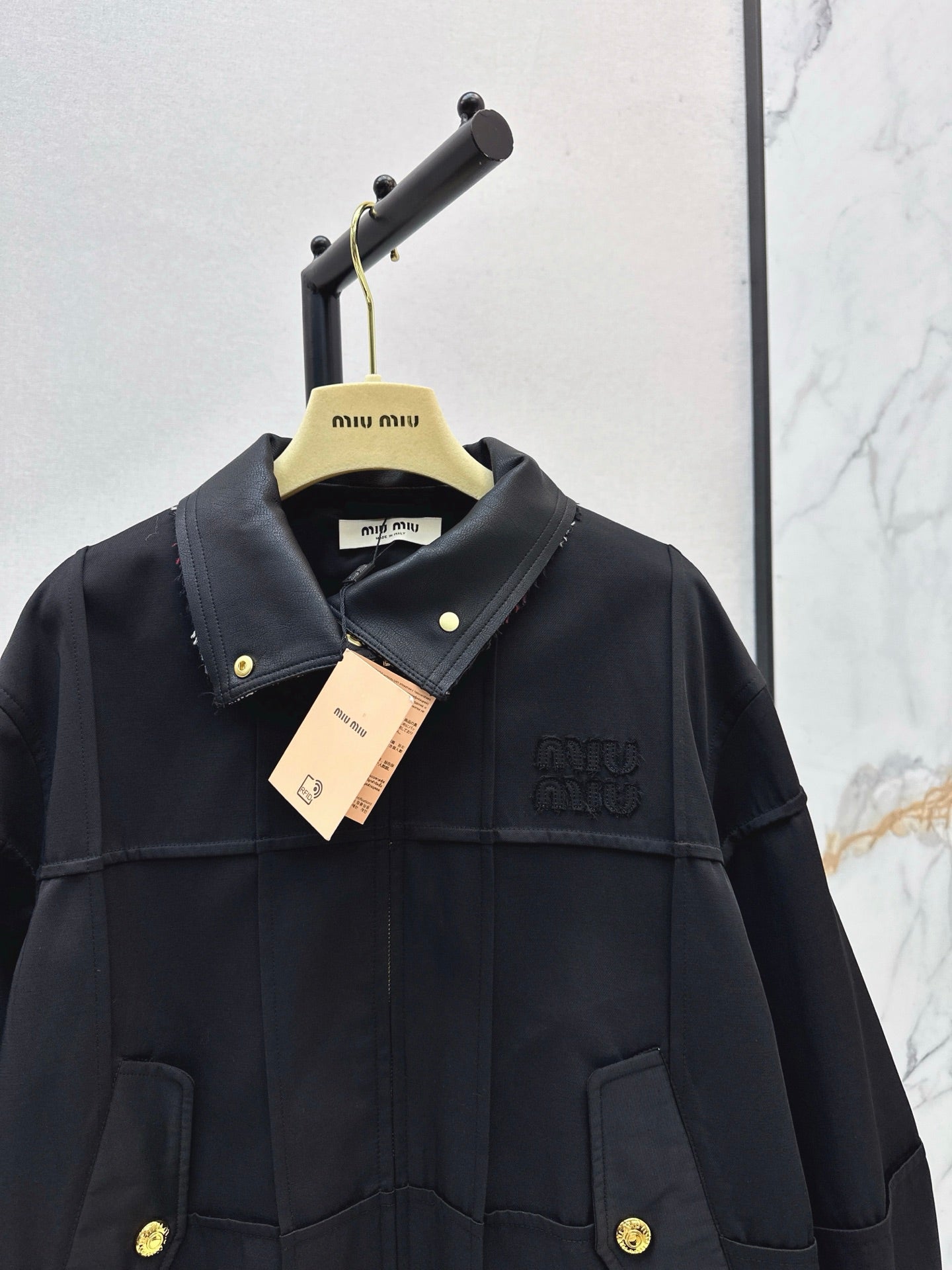 MIUMIU 26S CROPPED JACKET 952