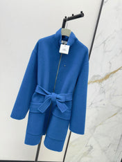 HERMES 25S STAND-COLLAR ZIP-UP JACKET 96710