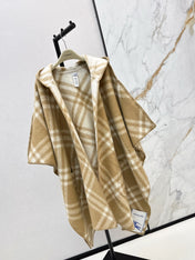 BURBERRY 25S REVERSIBLE CASHMERE CAPE 0045