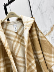 BURBERRY 25S REVERSIBLE CASHMERE CAPE 0045