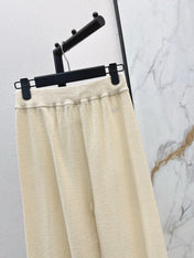 DIOR 25S WIDE-LEG CASHMERE PANTS 570