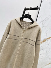 DIOR 25S ZIP-UP KNIT JACKET 544