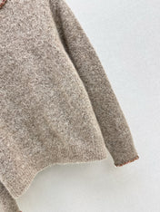 DIOR 25S CREW NECK SWEATER WITH BEADING 482