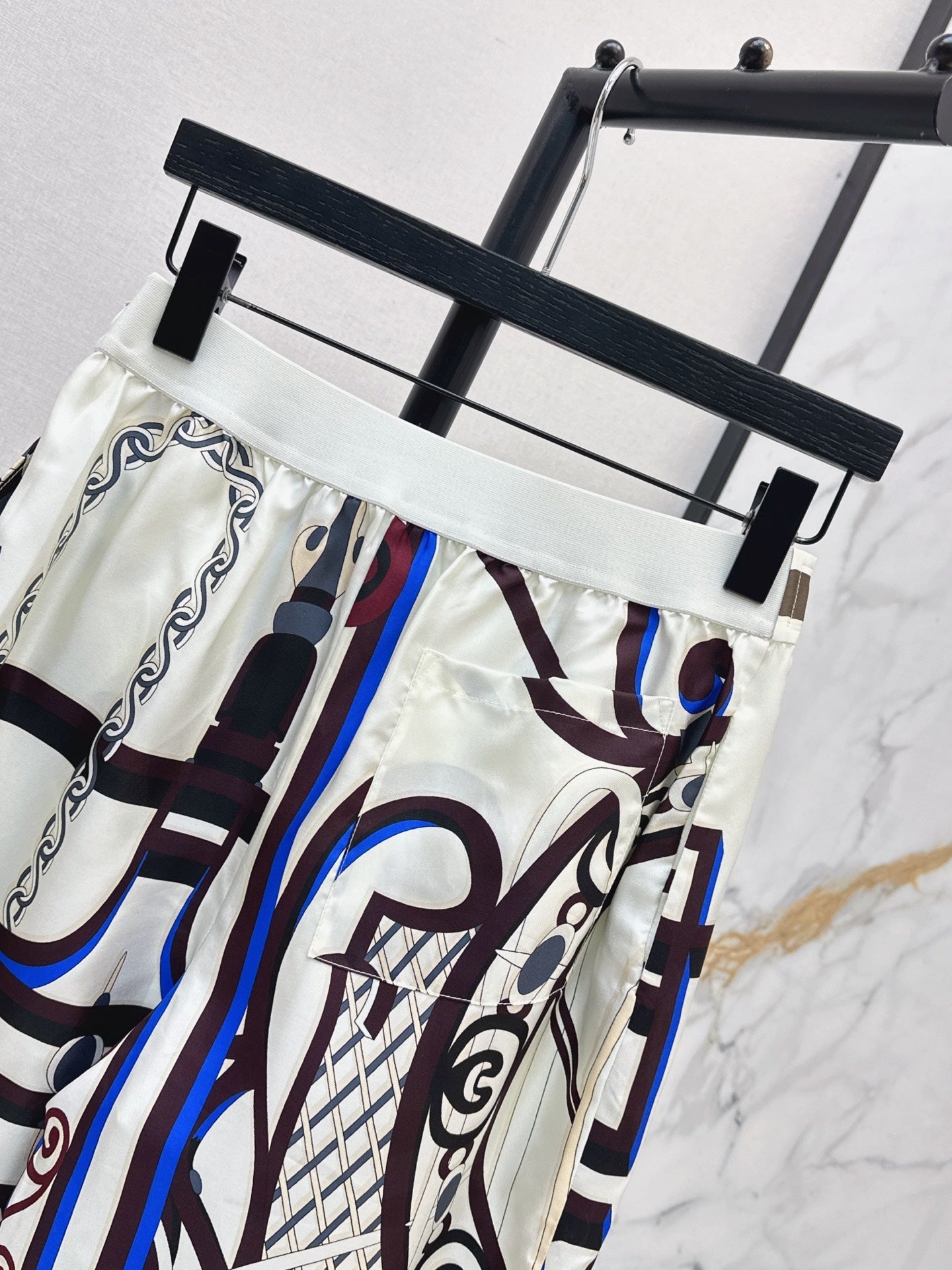 HERMES 26S STRAIGHT-LEG TROUSERS 800