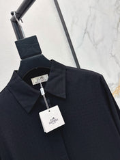 HERMES 26S SHIRT AND STRAIGHT-LEG TROUSERS SET 799