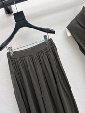 HERMES 26S SLEEVELESS TOP AND STRAIGHT-LEG TROUSERS SET 752