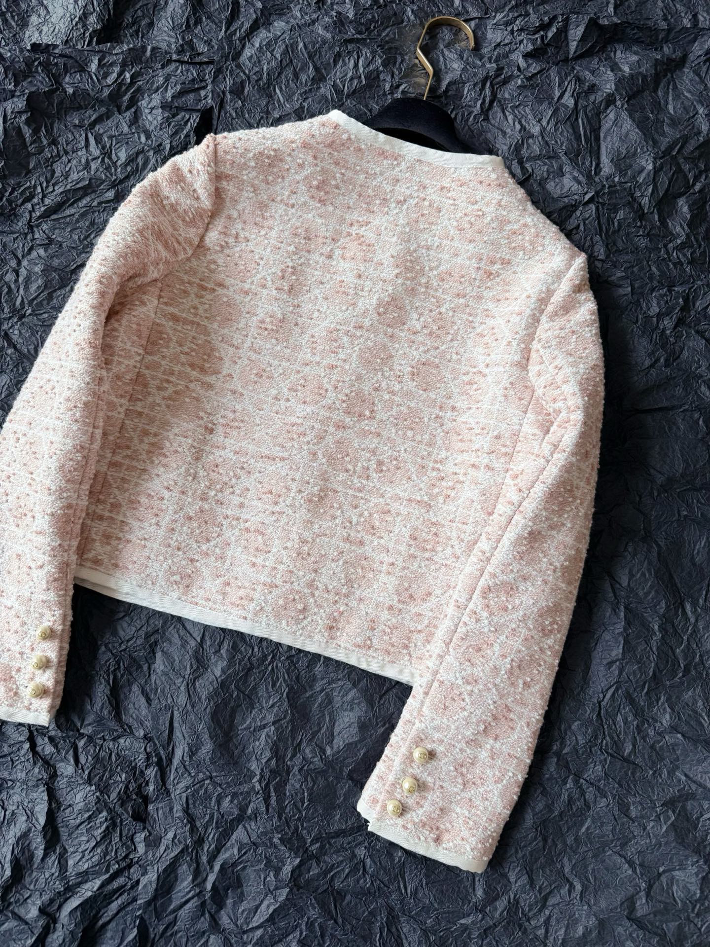 DIOR 25S CANNAGE CROPPED JACKET STYLE 059
