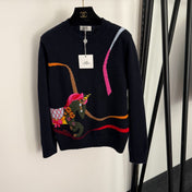 HERMES 25S LONG-SLEEVE SWEATER 369