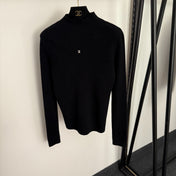 CHANEL 26S HIGH-NECK KNIT SWEATER 764