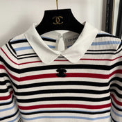 CHANEL 26S COLLARED SWEATER 837
