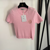 DIOR 26S SHORT-SLEEVE KNIT TOP 1030