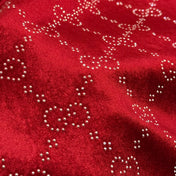GUCCI 26S RHINESTONE VELVET DRESS 183