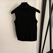 MIUMIU 26S SLEEVELESS POLO SHIRT 1000