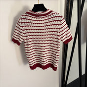 CELINE 26S SHORT SLEEVE KNIT TOP 137