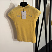 CELINE 26S SHORT SLEEVE KNIT TOP 204