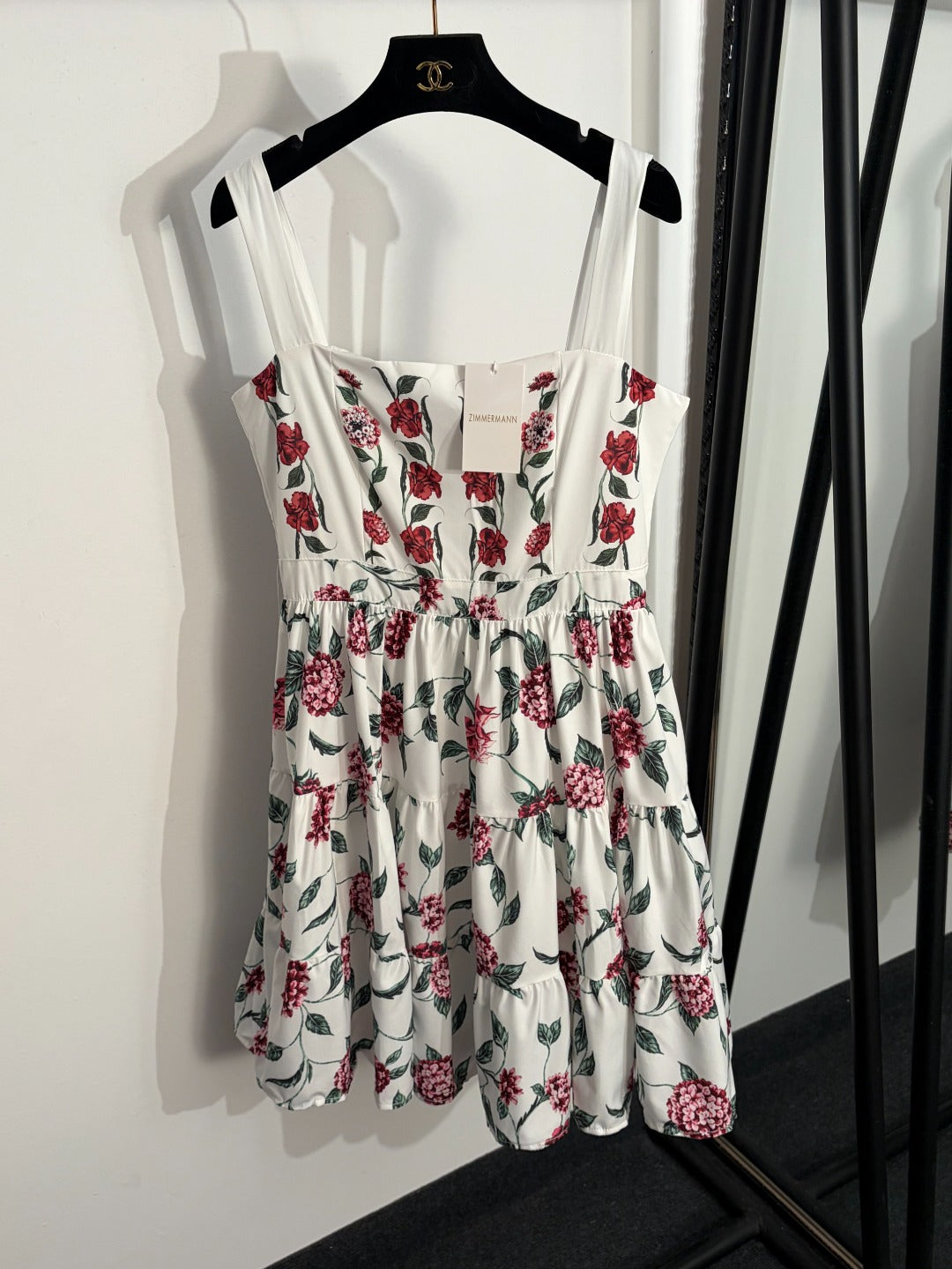 ZIMMERMANN 26S SHORT SPAGHETTI STRAP DRESS STYLE 88