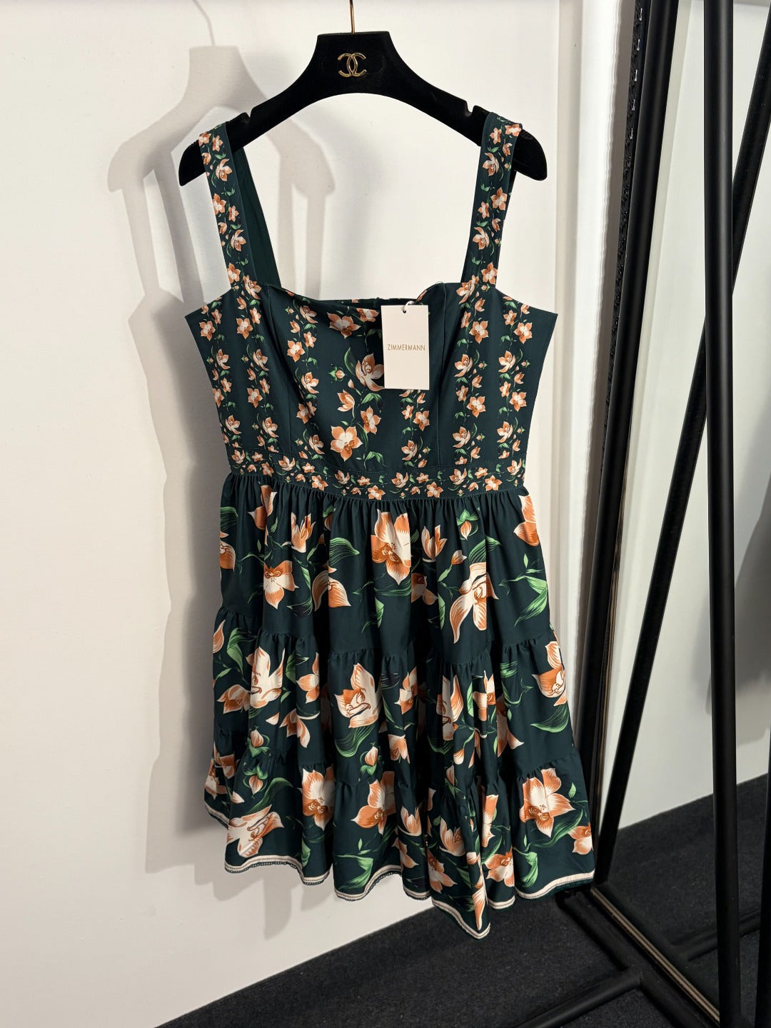 ZIMMERMANN 26S SHORT SPAGHETTI STRAP DRESS STYLE 86