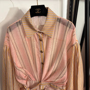 ZIMMERMANN 26S PUFF SLEEVE WAIST-CINCHED DRESS STYLE 56