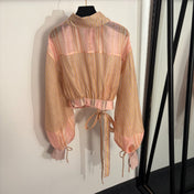 ZIMMERMANN 26S WAIST-CINCHED SHIRT STYLE 55