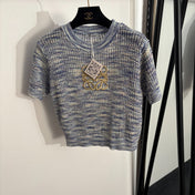 LOEWE 26S SHORT SLEEVE KNIT TOP 487