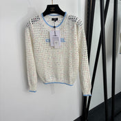 CHANEL 26S LONG-SLEEVE KNIT SWEATER 1491