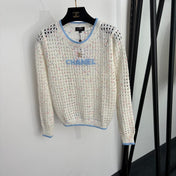 CHANEL 26S LONG-SLEEVE KNIT SWEATER 1491