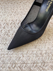 NORMA PUMPS IN BLACK MESH