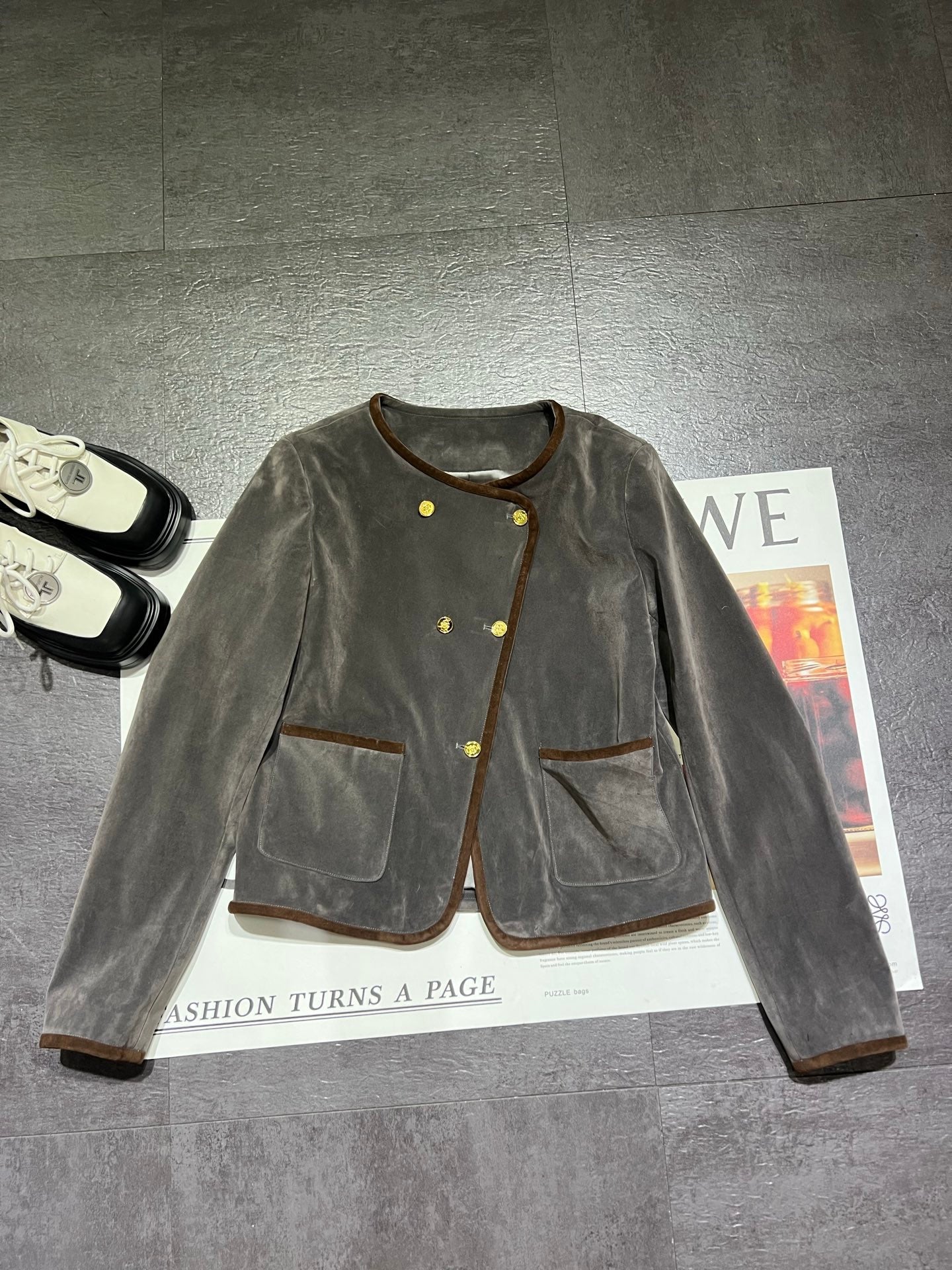 CELINE 26S JACKET AND SKIRT SET 156