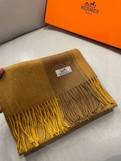HERMES 25S SCARF 180 IN CASHMERE 989575