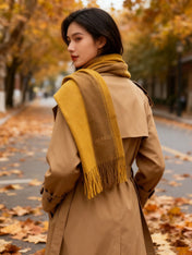 HERMES 25S SCARF 180 IN CASHMERE 989575