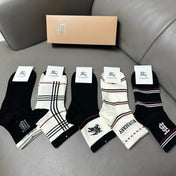 BURBERRY 26S ANKLE SOCKS 413941 (1 BOX)