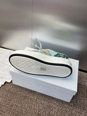 DIOR 25S WALK'N' SNEAKER IN MULTICOLOR DIOR OBLIQUE EMBROIDERED COTTON