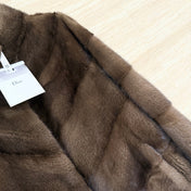 DIOR 25S STAND-COLLAR MINK FUR JACKET 776