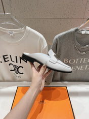 IOTA MULE WHITE CALFSKIN